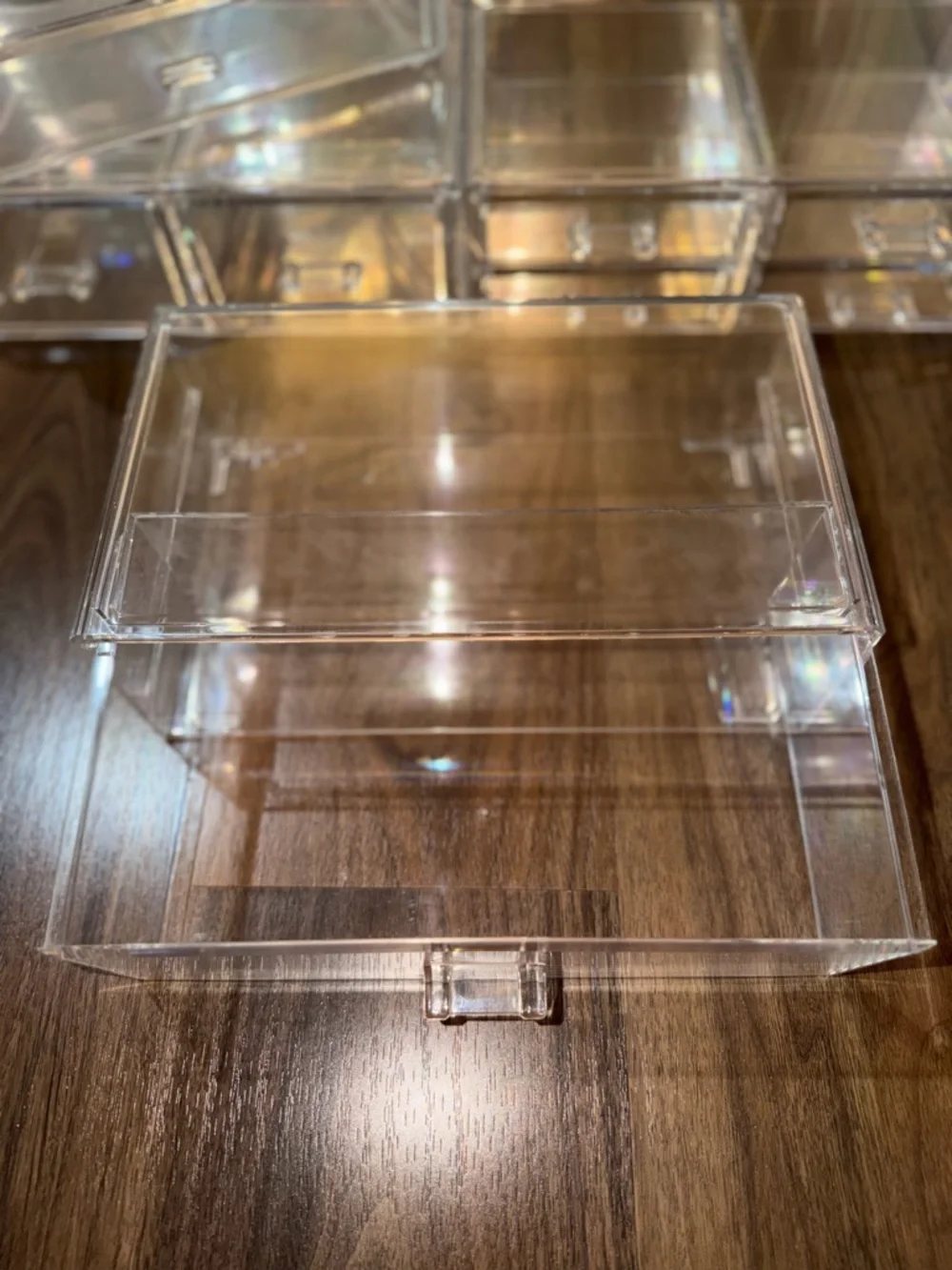 Customizable Acrylic Makeup Organizer - Multi-Drawer Storage